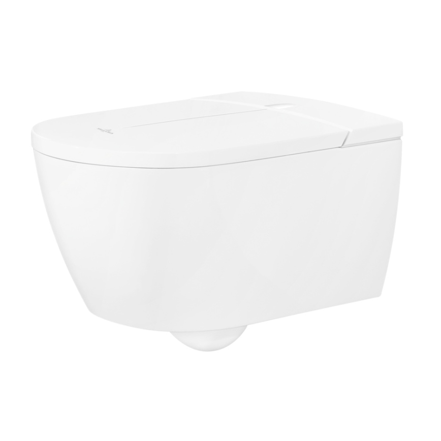 Villeroy & Boch V0E100R1 - karājams bidē ar SoftClose sēdekli VICLEAN, keramika/balta + tālvadības pults