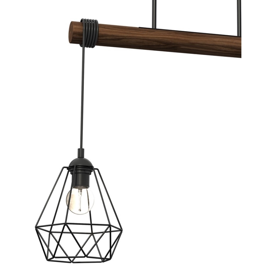 Virsapmetuma lustra ACERO 3xE27/60W/230V