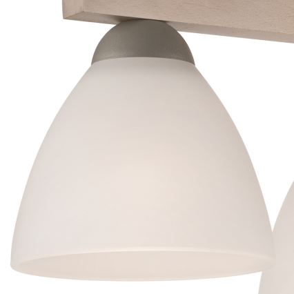 Virsapmetuma lustra ADRIANO 3xE27/60W/230V dižskābardis