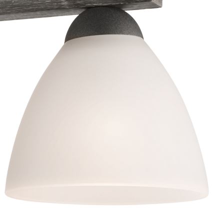 Virsapmetuma lustra ADRIANO 3xE27/60W/230V dižskābardis