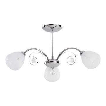Virsapmetuma lustra APOLLO 3xE14/10W/230V spīdīgi hromēts