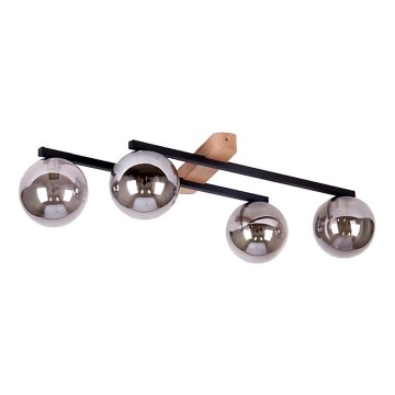 Virsapmetuma lustra BOIS 4xG9/8W/230V