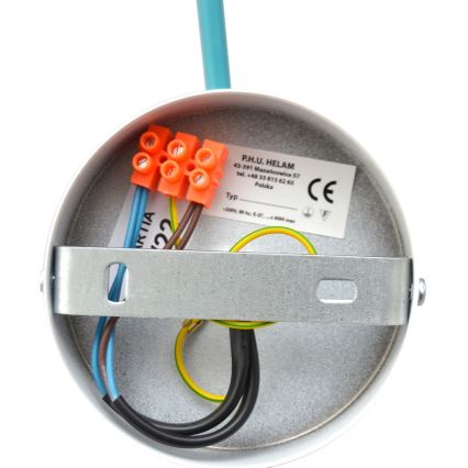 Virsapmetuma lustra CAMBRIDGE 2xE27/15W/230V zila