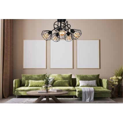 Virsapmetuma lustra CEED 5xE27/60W/230V