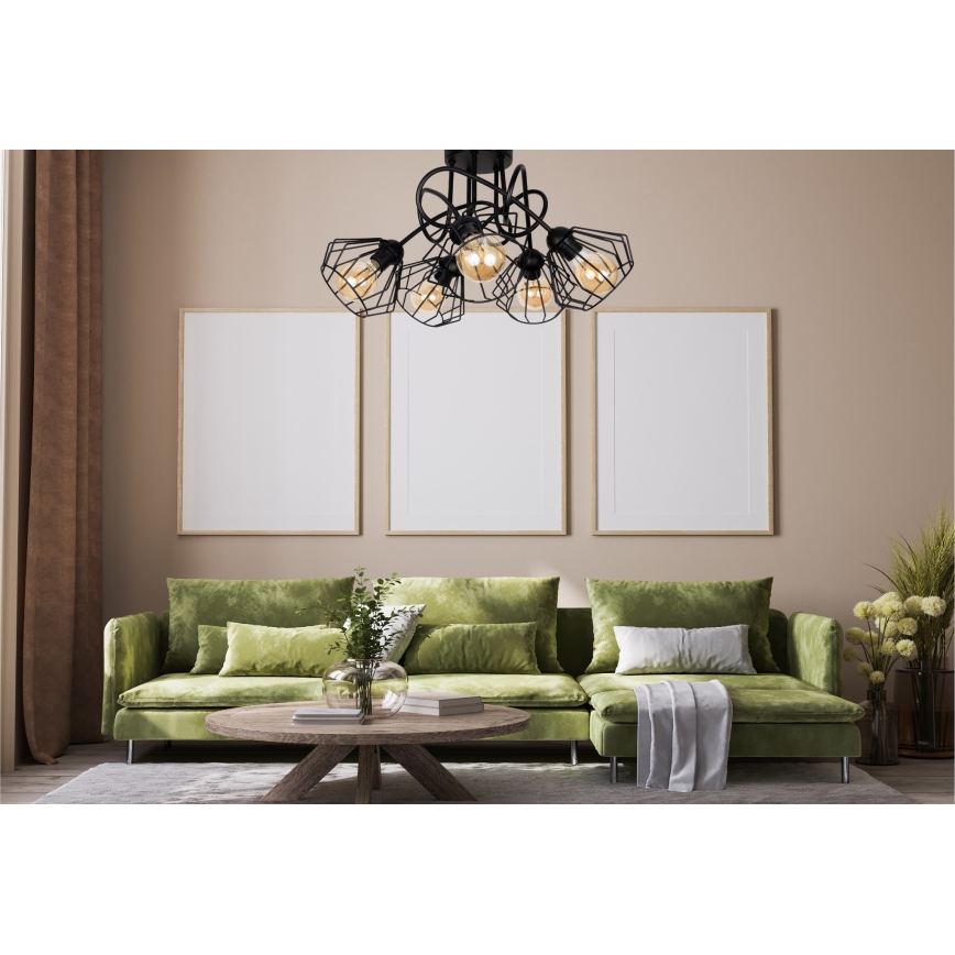 Virsapmetuma lustra CEED 5xE27/60W/230V