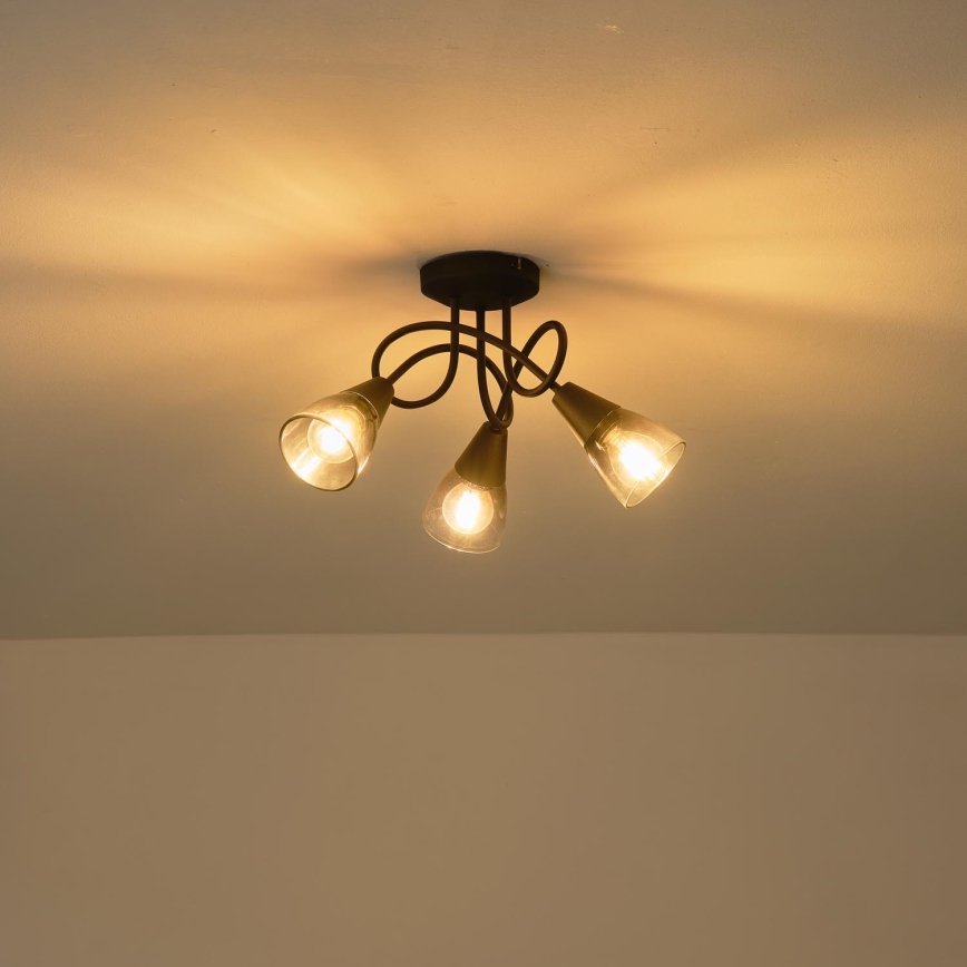 Virsapmetuma lustra CLASSY 3xE14/7W/230V