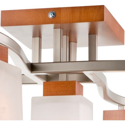 Virsapmetuma lustra DANA 5xE14/40W/230V dižskābardis