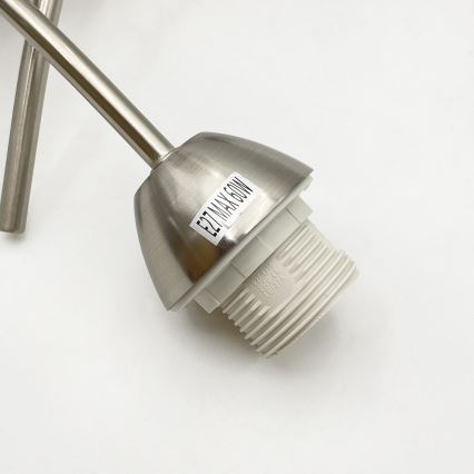 Virsapmetuma lustra DONNA 3xE27/60W/230V niķelis