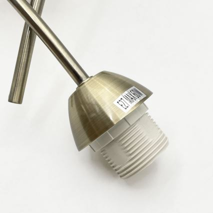 Virsapmetuma lustra DONNA 3xE27/60W/230V patina