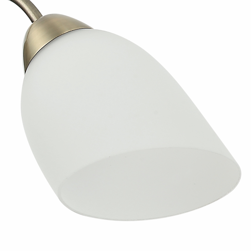 Virsapmetuma lustra DONNA 5xE27/60W/230V patina