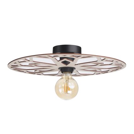 Virsapmetuma lustra FALCO 1xE27/60W/230V d. 40 cm bēša