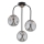 Virsapmetuma lustra GAMMA 3xE14/10W/230V melna