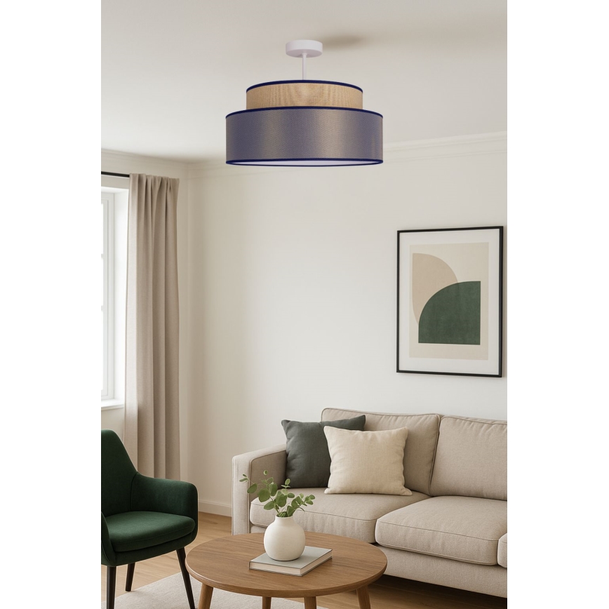 Virsapmetuma lustra GRACE 1xE27/60W/230V bēša/brūna