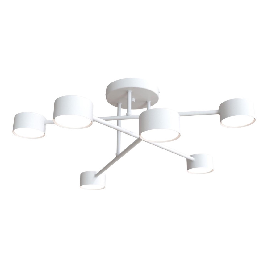 Virsapmetuma lustra HALO 6xGX53/8W/230V balta