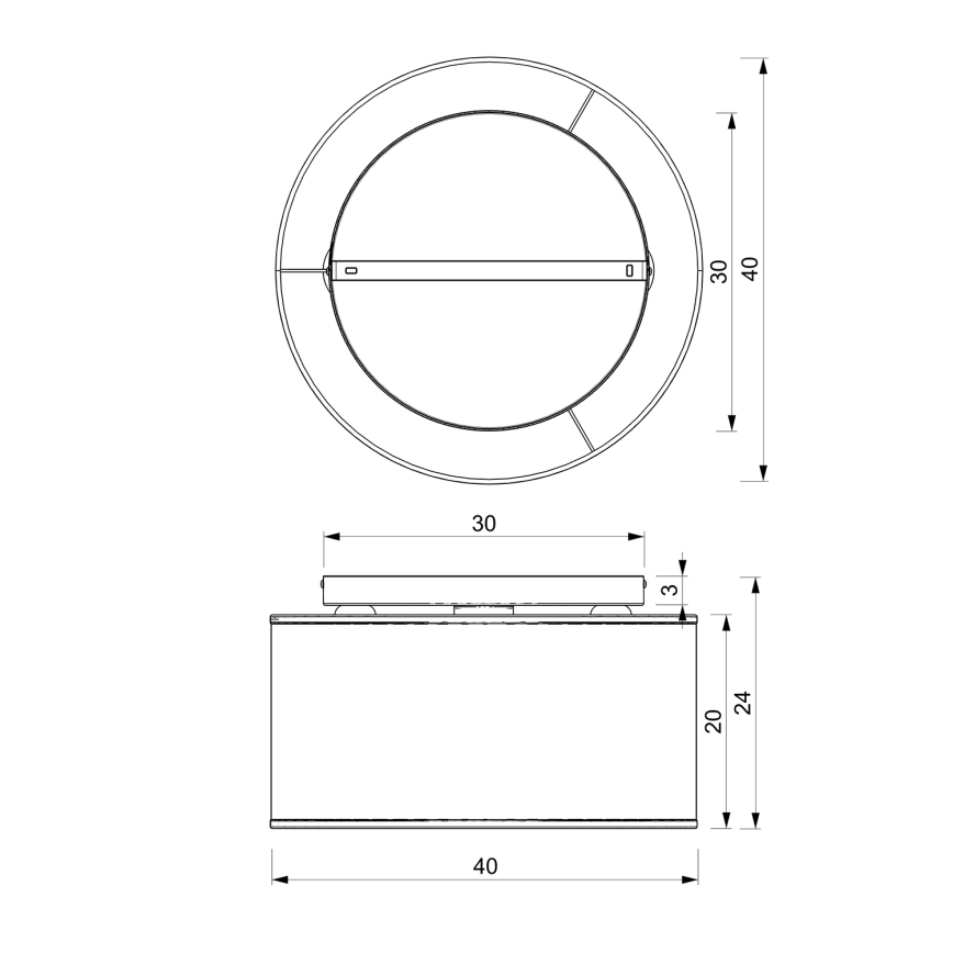 Virsapmetuma lustra LOFT SHADE 3xE27/60W/230V balta/zelta