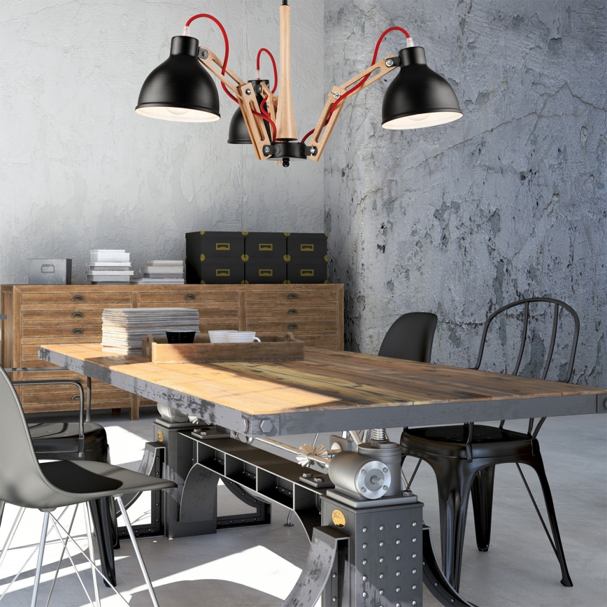 Virsapmetuma lustra MARCELLO 3xE27/60W/230V - FSC sertificēts