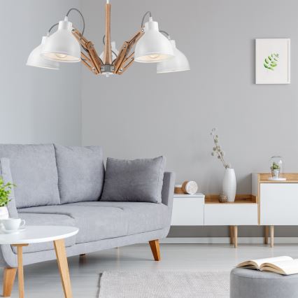 Virsapmetuma lustra MARCELLO 5xE27/60W/230V - FSC sertificēts