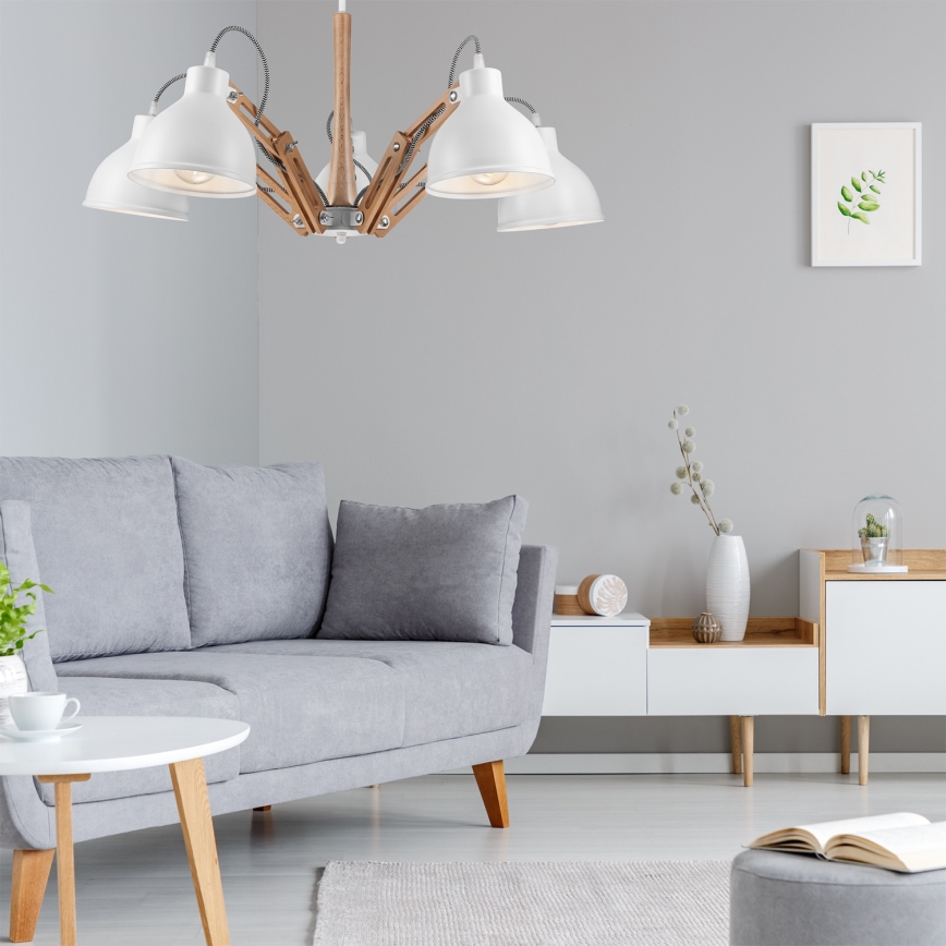 Virsapmetuma lustra MARCELLO 5xE27/60W/230V - FSC sertificēts