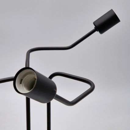 Virsapmetuma lustra MATYLDA 3xE27/60W/230V melna