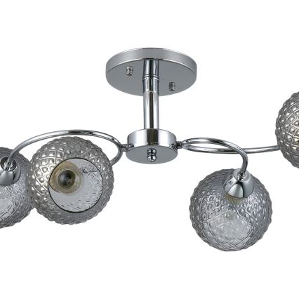 Virsapmetuma lustra OAKLAND 4xE27/60W/230V