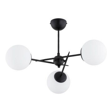Virsapmetuma lustra PRIMERY 3xE14/10W/230V melna