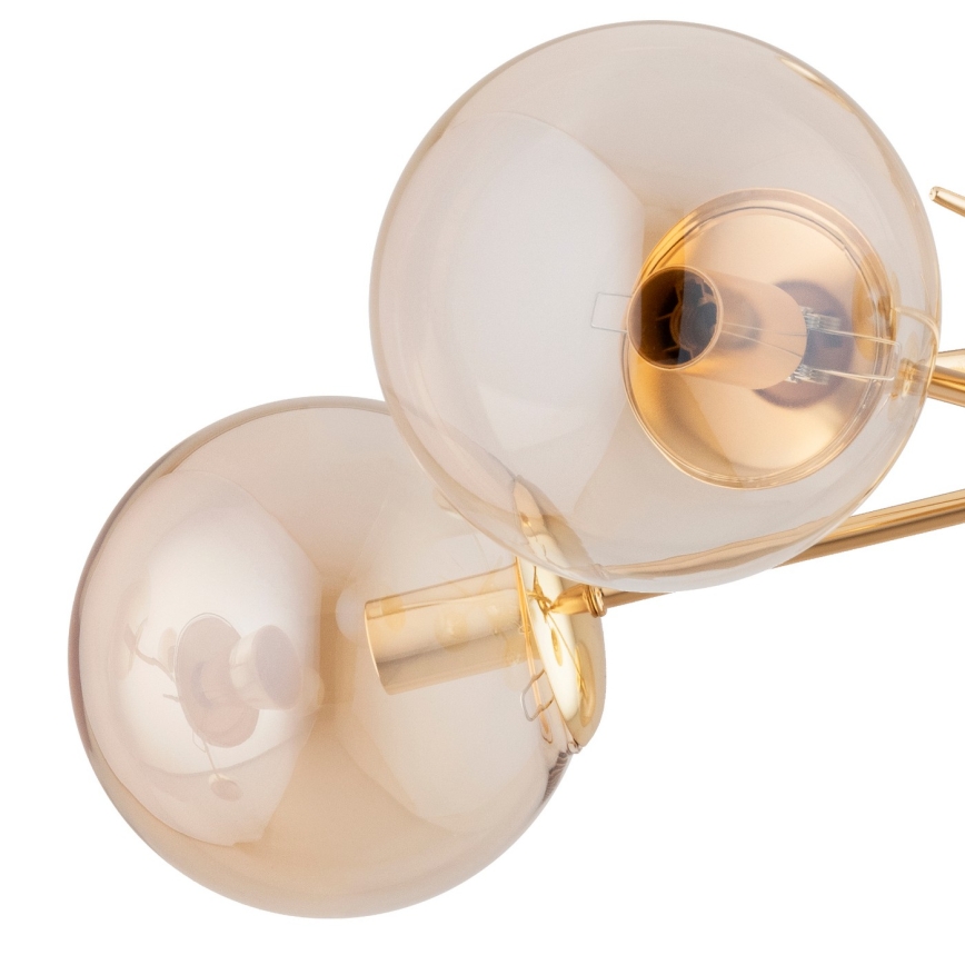 Virsapmetuma lustra PRIMERY 5xE14/10W/230V zelta