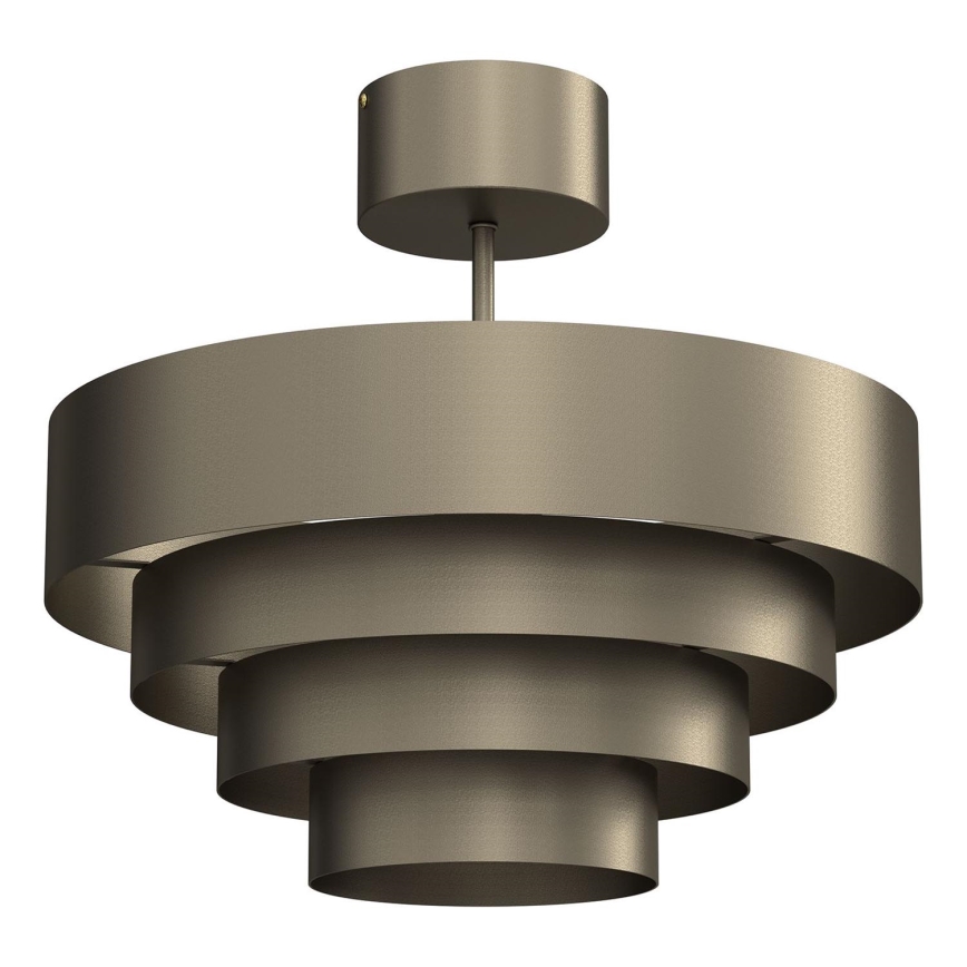 Virsapmetuma lustra RINGS 1xE27/15W/230V misiņš