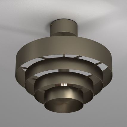 Virsapmetuma lustra RINGS 1xE27/15W/230V misiņš