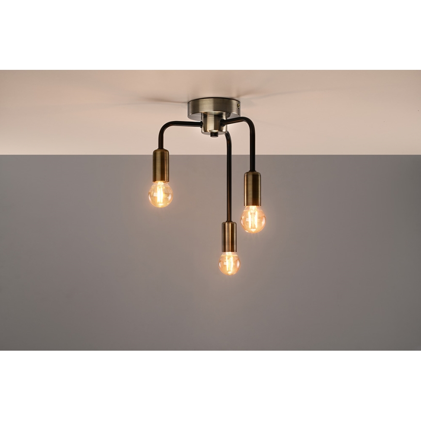 Virsapmetuma lustra SAGA 3xE27/40W/230V