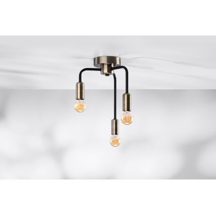 Virsapmetuma lustra SAGA 3xE27/40W/230V