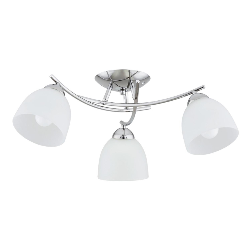 Virsapmetuma lustra SEVA 3xE27/15W/230V spīdīgi hromēts