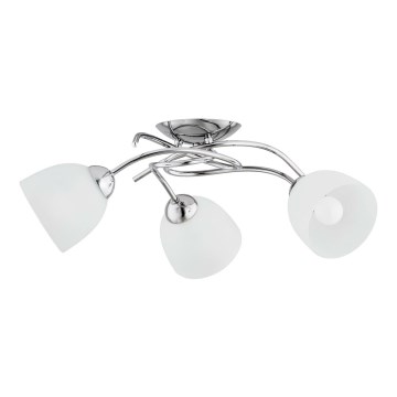 Virsapmetuma lustra VERWIL 3xE27/15W/230V spīdīgi hromēts