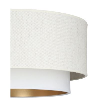 Virsmas montējamā griestu lampa NATIA 1xE27/60W/230V balta