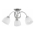Virsmas montējamā griestu lampa SELENE 3xE27/15W/230V spīdīgā hroma apdare