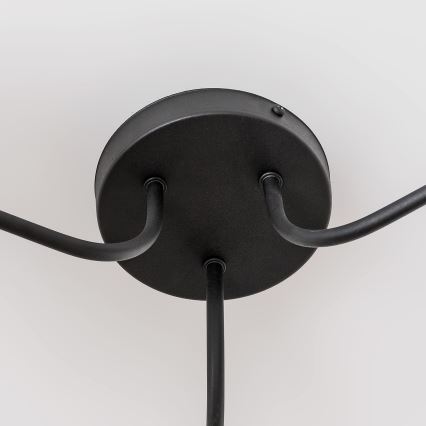 Virsmontējamā griestu lampa ALBA 3xE27/15W/230V pelēka