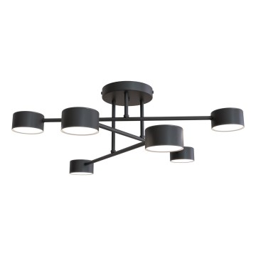 Virsmontēta griestu lampa HALO 6xGX53/10W/230V, melna