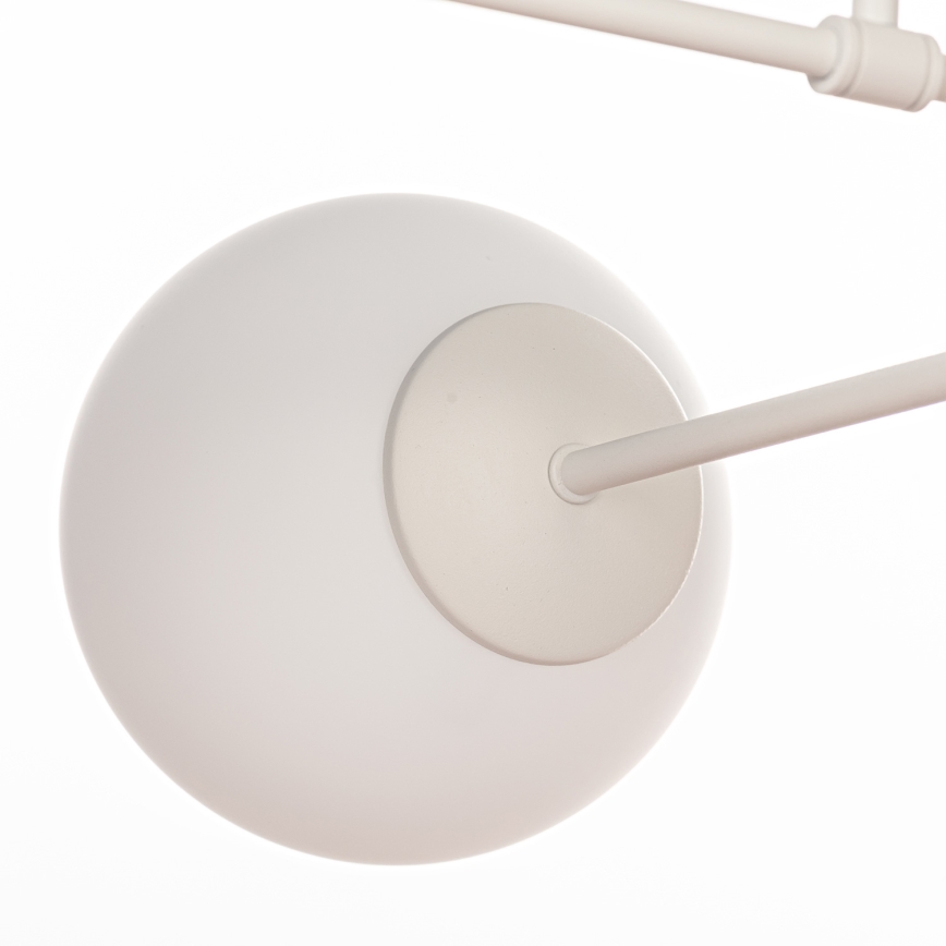 Virsmontēta griestu lampa MOON 4xE27/15W/230V, krēmkrāsas