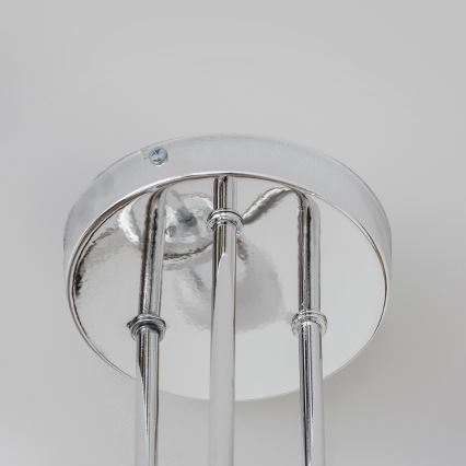 Virsmontēta griestu lustra OXFORD 3xE27/15W/230V spīdīga hroma apdare