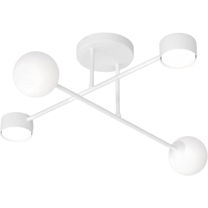 Virspusēji montējama griestu lampa HOLON 2xG9/8W/230V + 2xGX53/12W balta