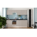 Virtuves iekārta CELESTE, 240 cm, glancēta taupe krāsā