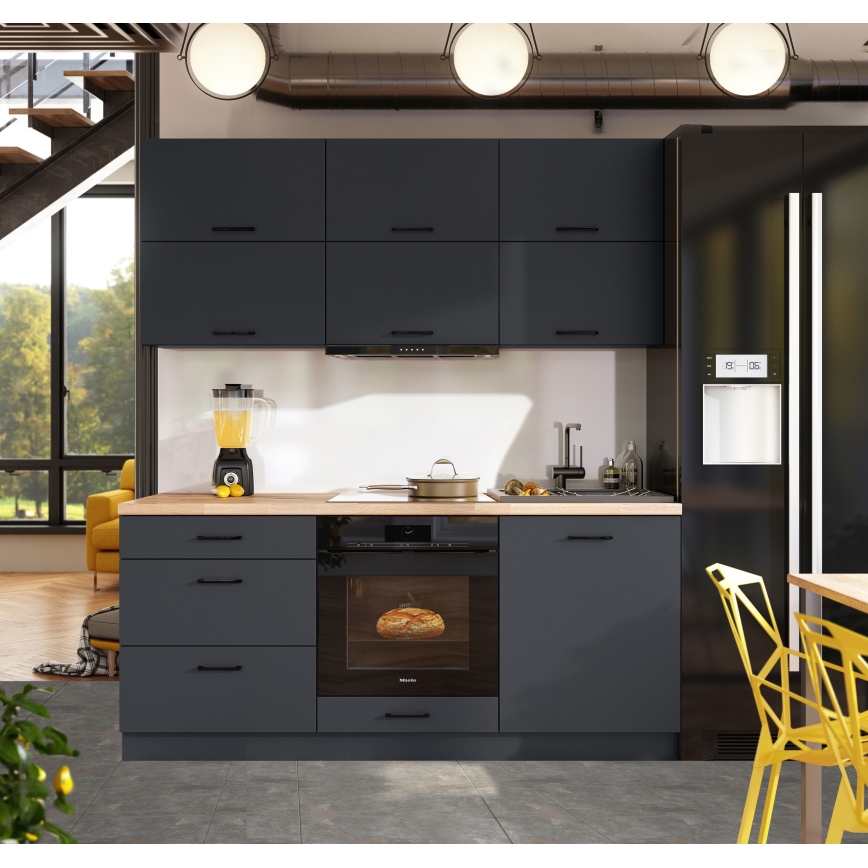 Virtuves iekārta ELISE 180 cm grafīta