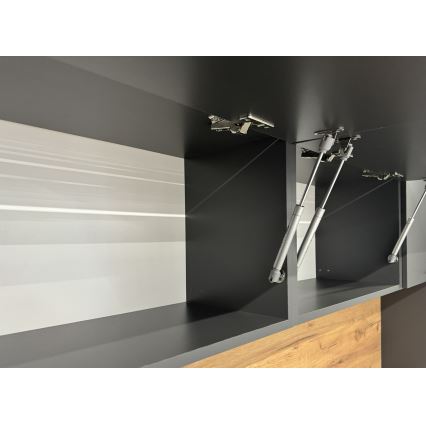 Virtuves iekārta ELISE 240 cm grafīts