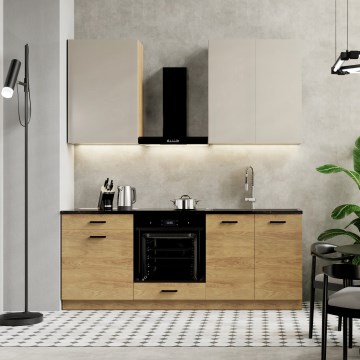 Virtuves iekārta JOY 200 cm valrieksts