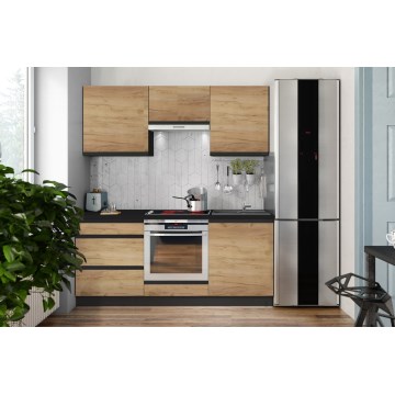 Virtuves iekārta MARINA 180 cm no ozola