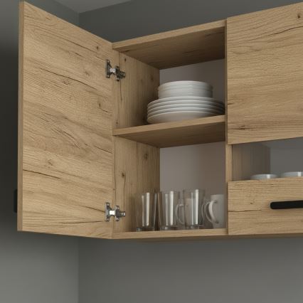 Virtuves iekārta ROSALIA 240 cm, craft ozols