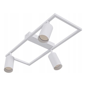 Virziena gaismeklis 3xGU10/30W/230V balts