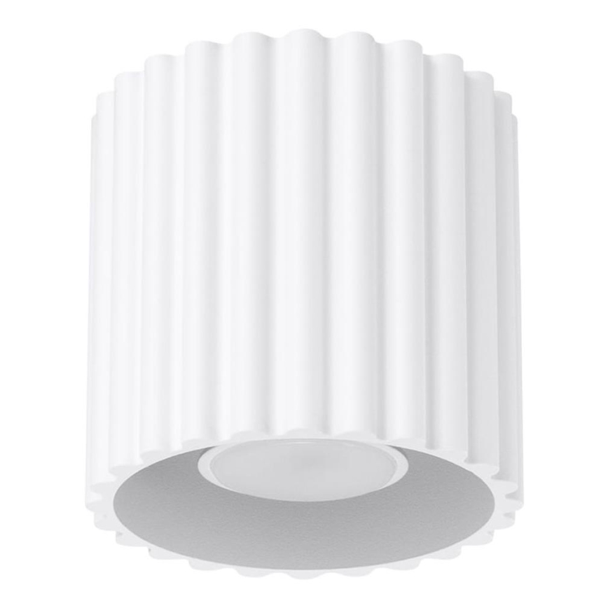 Virziena gaismeklis AURA 1xGU10/10W/230V 10 cm balts