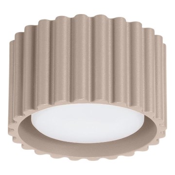 Virziena gaismeklis AURA 1xGX53/10W/230V Ø 10 cm taupe