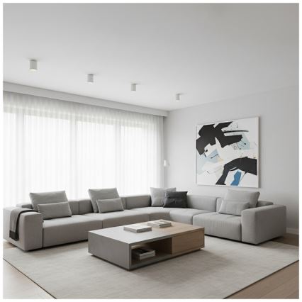 Virziena gaismeklis OH12 1xGX53/35W/230V 9,6 cm balts