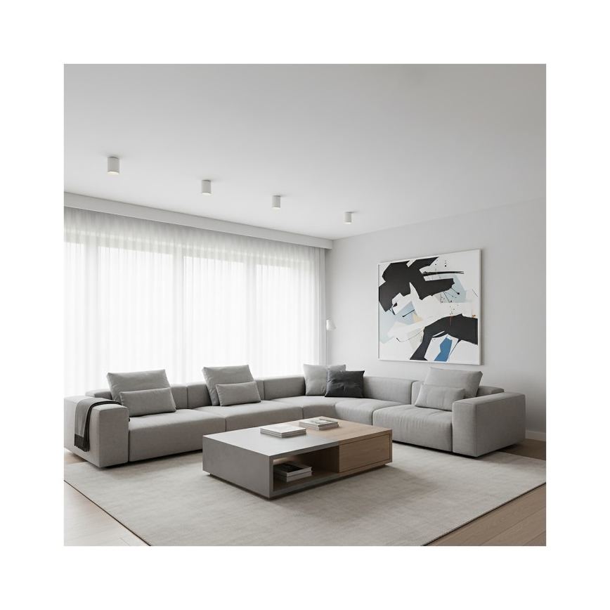 Virziena gaismeklis OH12 1xGX53/35W/230V 9,6 cm balts